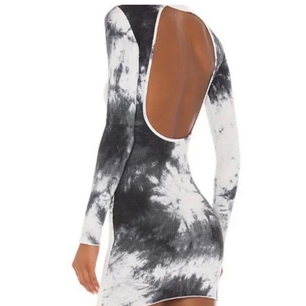 SUPERDOWN Tie Dye Mini Dress